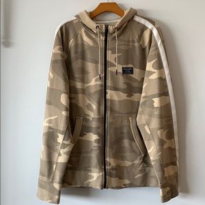 Abercrombie &Fitch Camo Zippered Hoodie
